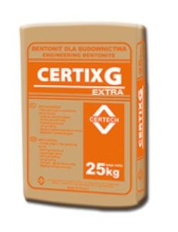 Certix G EXTRA (płuczka do przewiertów sterowanych) - 25 kg.