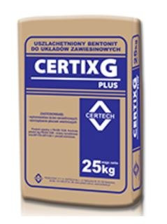 Certix G PLUS (płuczka do odwiertów pionowych) - 25 kg. Certix G PLUS (płuczka do odwiertów pionowych) - 25 kg.
