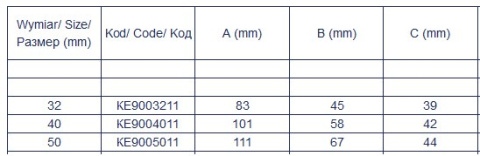 Kolano elektrooporowe 90º SDR11 fi 40 FOX Kolano elektrooporowe 90º SDR11 fi 40 FOX