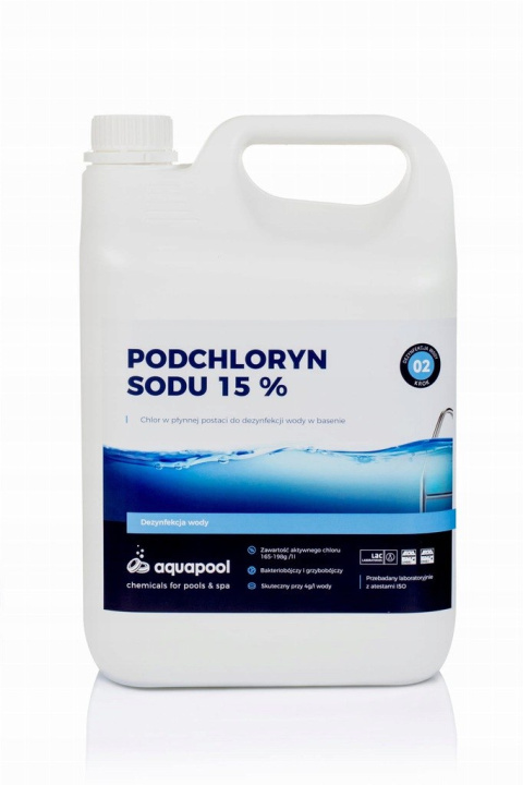 Podchloryn sodu 6 kg (15%)