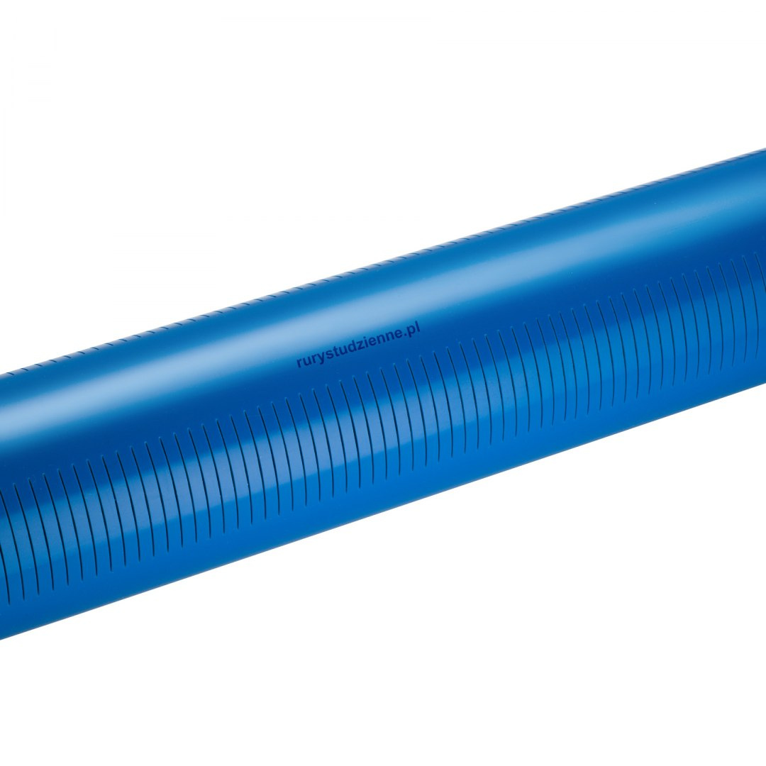Rura filtrowa piezometru z siatką studniarską fi 90x4, długość 1,5 m Rura filtrowa piezometru z siatką studniarską fi 90x4, długość 1,5 m