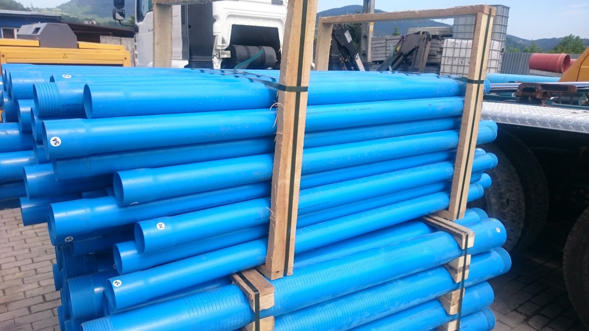 Rura pełna piezometru 75x4,0, długość 1.5 m Rura pełna piezometru 75x4,0, długość 1.5 m