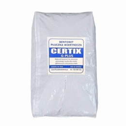Certix G PLUS bentonit do odwiertów pionowych 25 kg