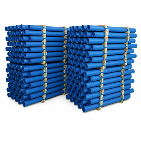 Rura studzienna fi 110x4,2 filtrowa z gwintem, długość 1,5 m