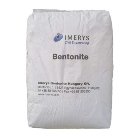 Stuwa, BENTONITE IBECO-S (Imerys) dodatek do płuczki do przewiertów, worek 25 kg